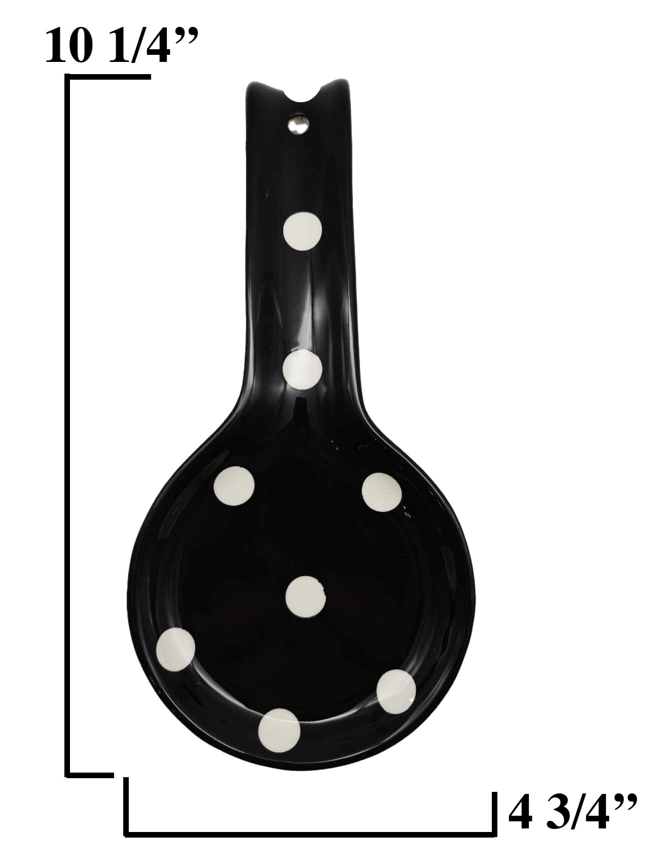 ACK Ceramic Spoon Rest, Cooking Spoon Holder for Kitchen Counter, Utensil Rest for Spoon, Ladle, Spatula, Kitchen Decor