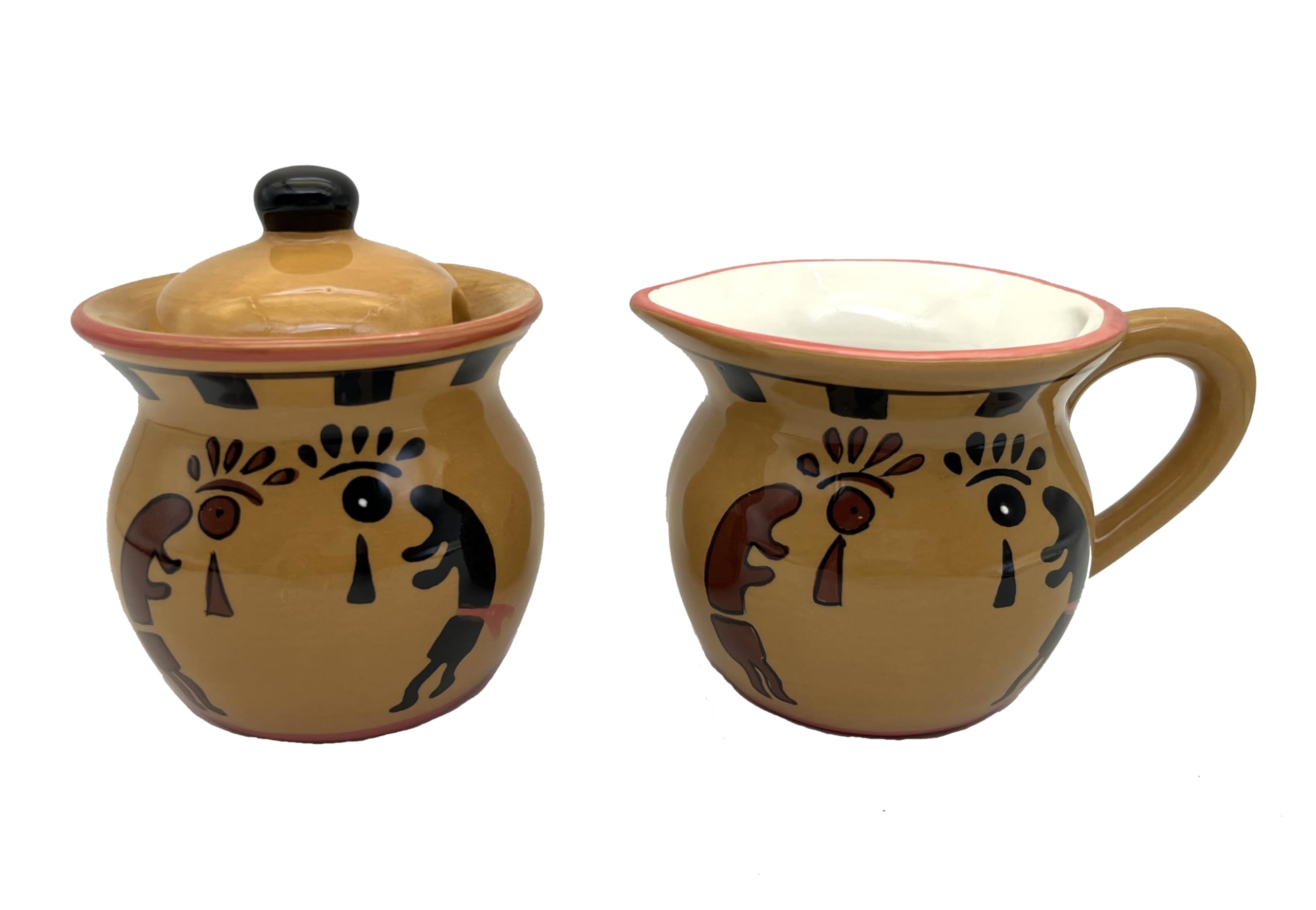 ACK Ceramic Cream and Sugar Set
