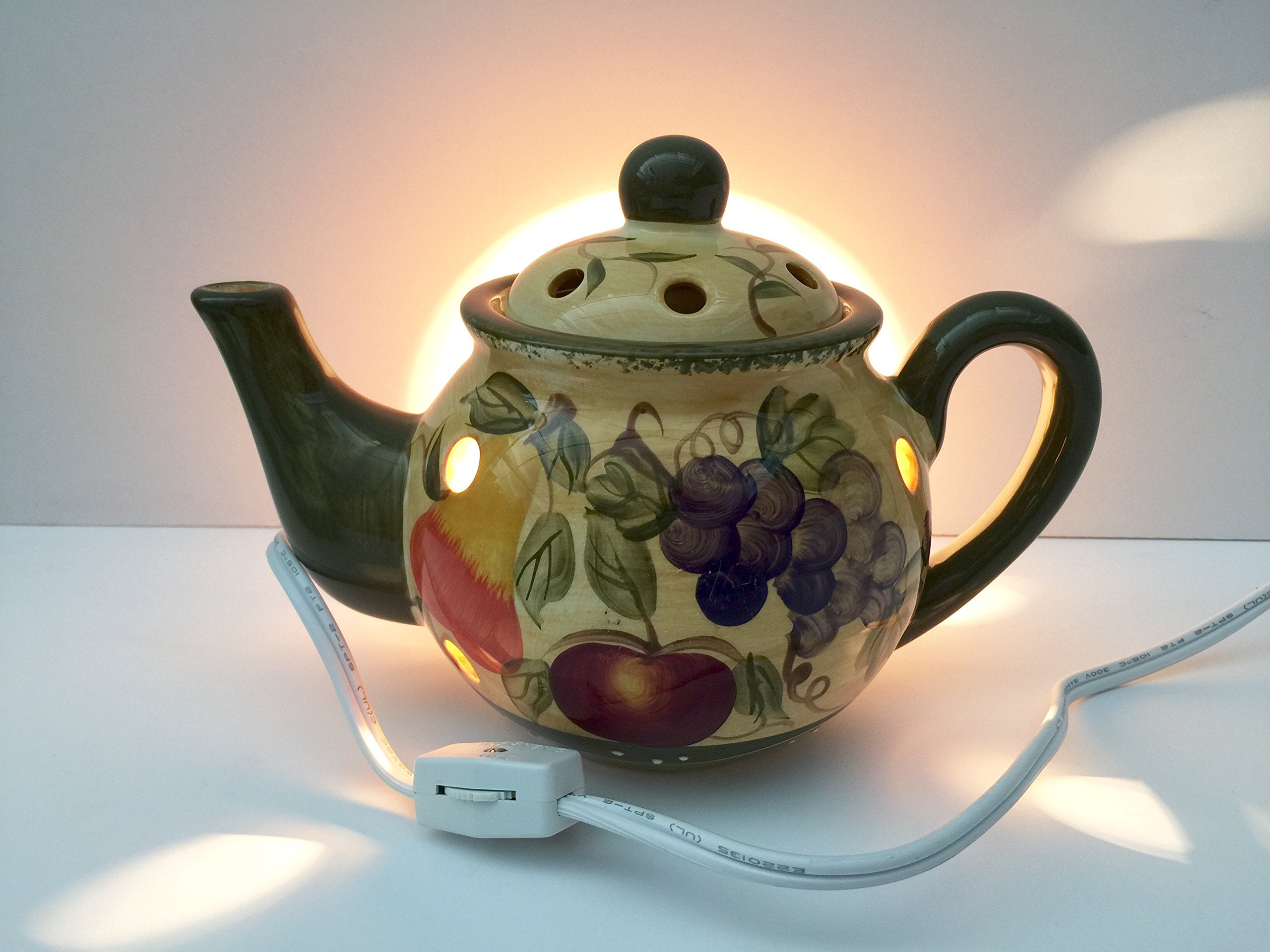 ACK Tuscany Fruit Collection, Electric Tart Burner 8 1/2" H, 88464