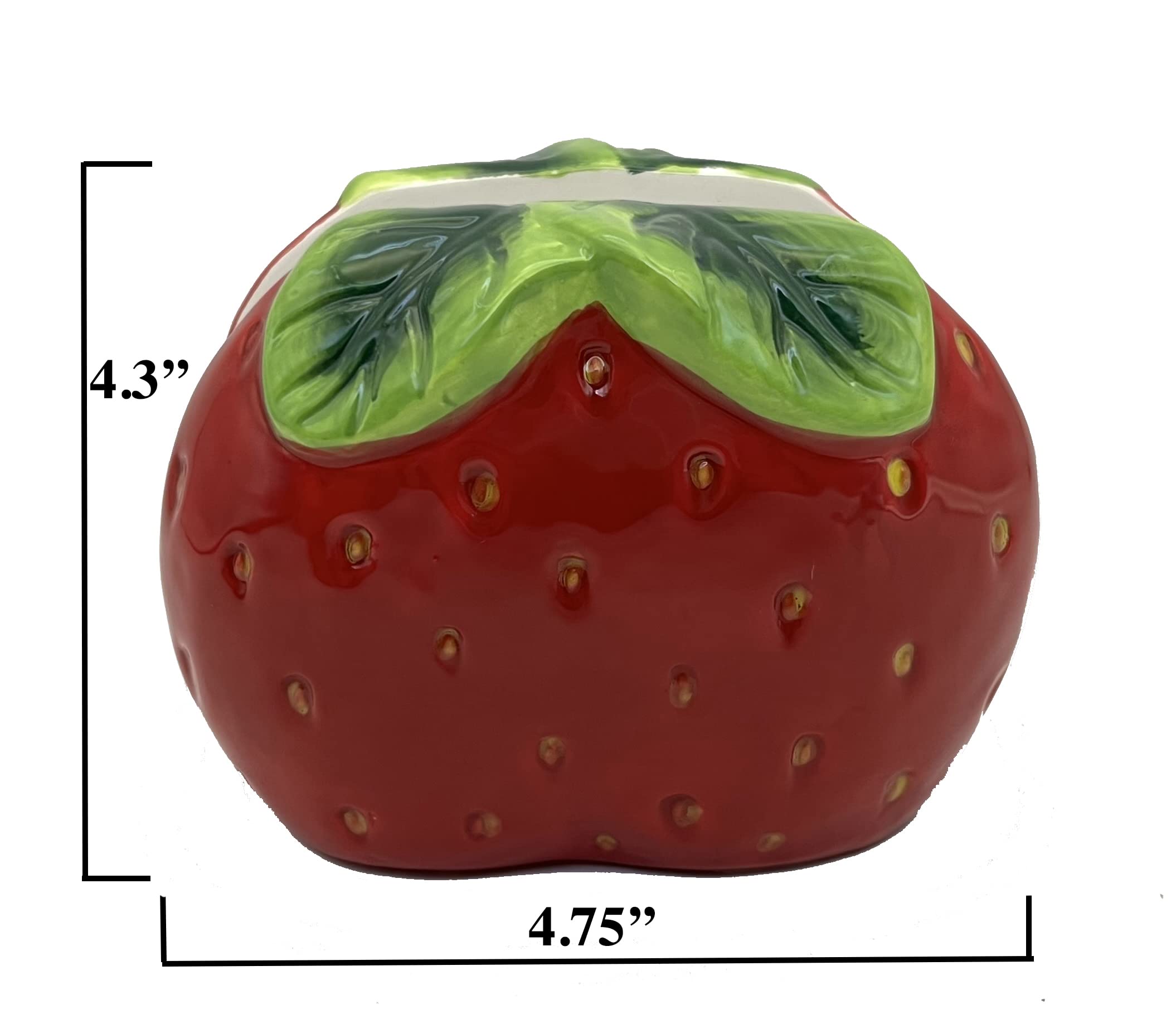 ACK Ceramic Hand Painted Napkin Holder for Kitchen, Resturant, Kitchen Décor