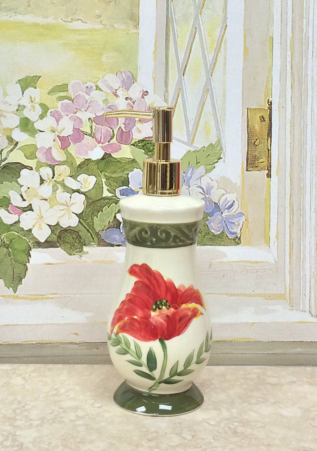 ACK Ceramic Soap Dispenser, Lotion Dispenser, Lotion Jar, Kitchen Décor, Bathroom Décor