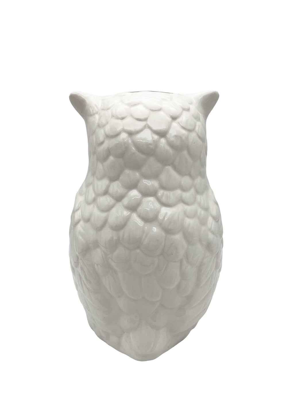 Tuscan Collection Ceramic Owl Coins Money Bank 8"H, By ACK "Your choice of color"