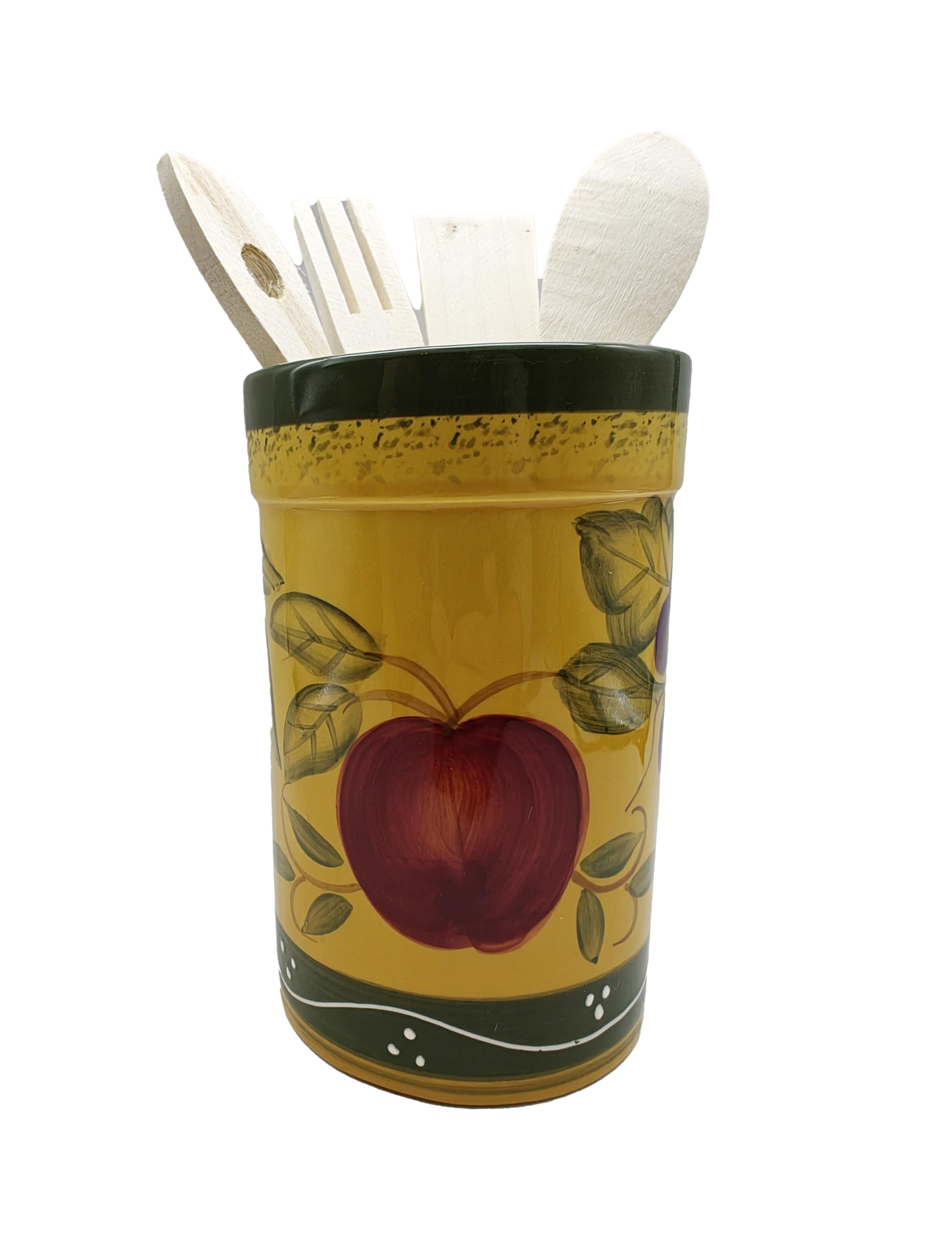 Tuscan Collection Deluxe Hand-Painted Kitchen Tool Set