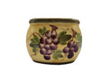 ACK Ceramic Hand Painted Soap/Sponge Holder for Kitchen Sink, Kitchen Décor, Scouring Pad