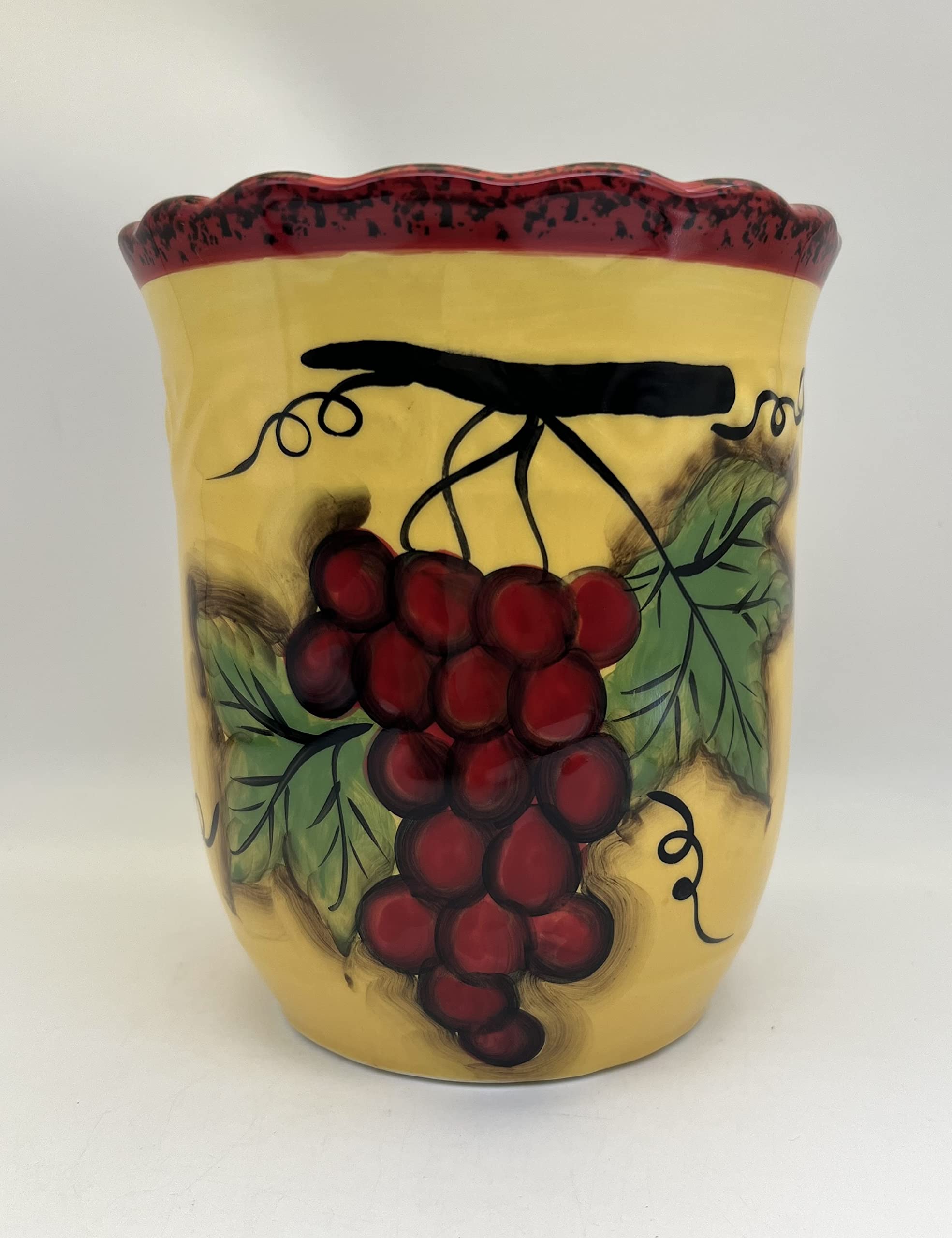ACK 3D Sunflower Utensil Holder, Utensil Crock, Modern Kitchen Decor, Kitchen Storage