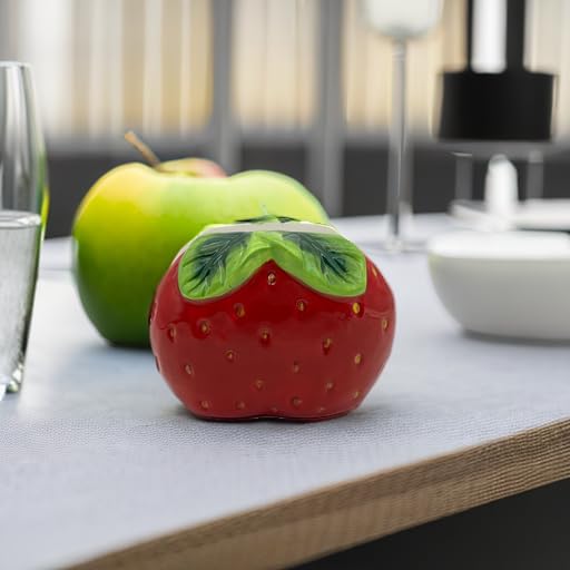 ACK Ceramic Hand Painted Napkin Holder for Kitchen, Resturant, Kitchen Décor