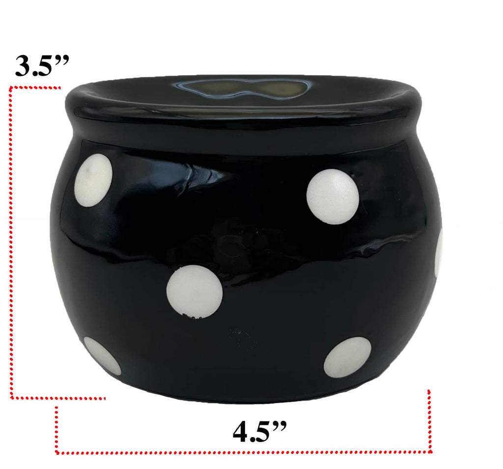ACK Ceramic Hand Painted Soap/Sponge Holder for Kitchen Sink, Kitchen Décor, Scouring Pad