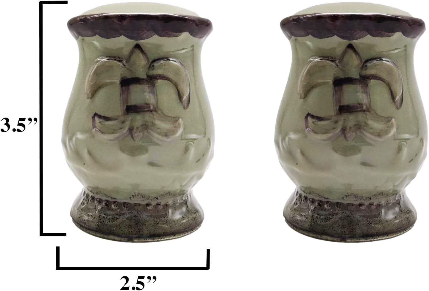ACK Salt and Pepper Shaker, Kitchen Décor with Napkin holder
