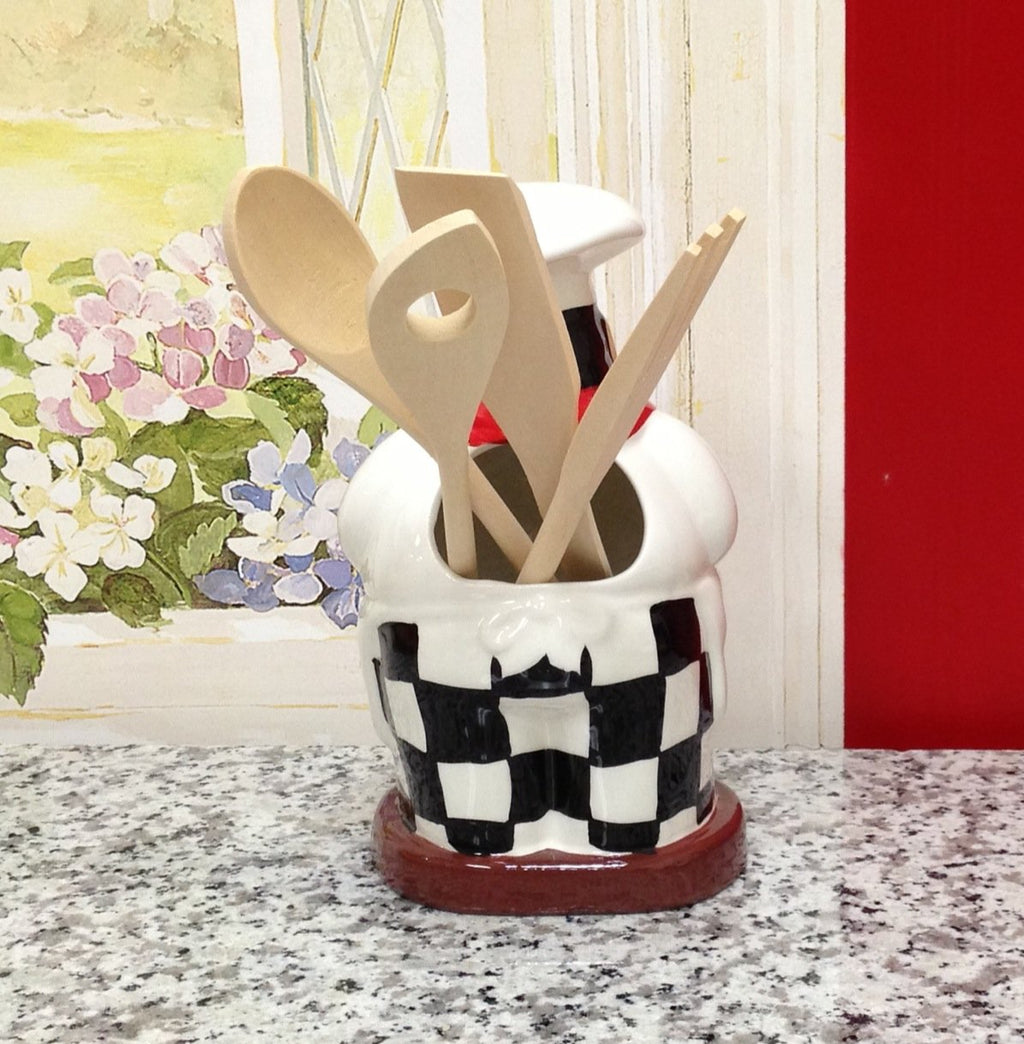 ACK 3D Sunflower Utensil Holder, Utensil Crock, Modern Kitchen Decor, Kitchen Storage
