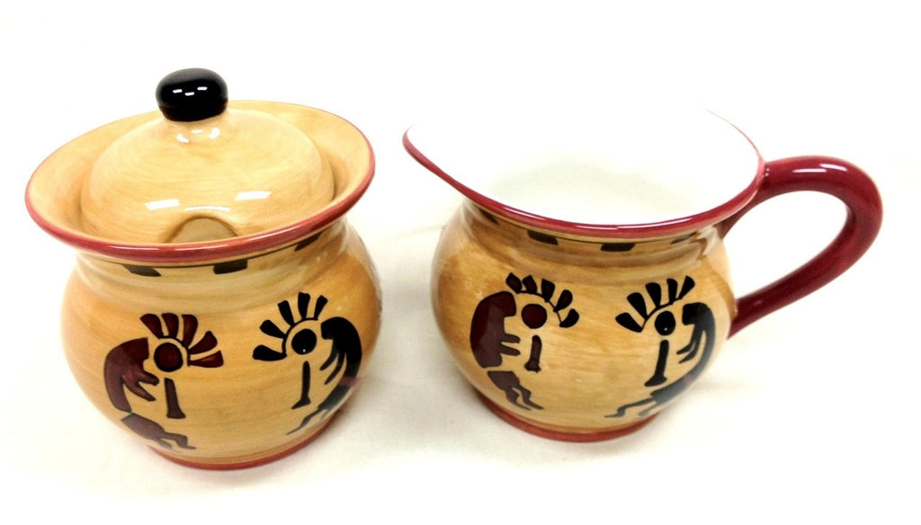 ACK Ceramic Cream and Sugar Set