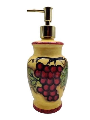 ACK Ceramic Soap Dispenser, Lotion Dispenser, Lotion Jar, Kitchen Décor, Bathroom Décor