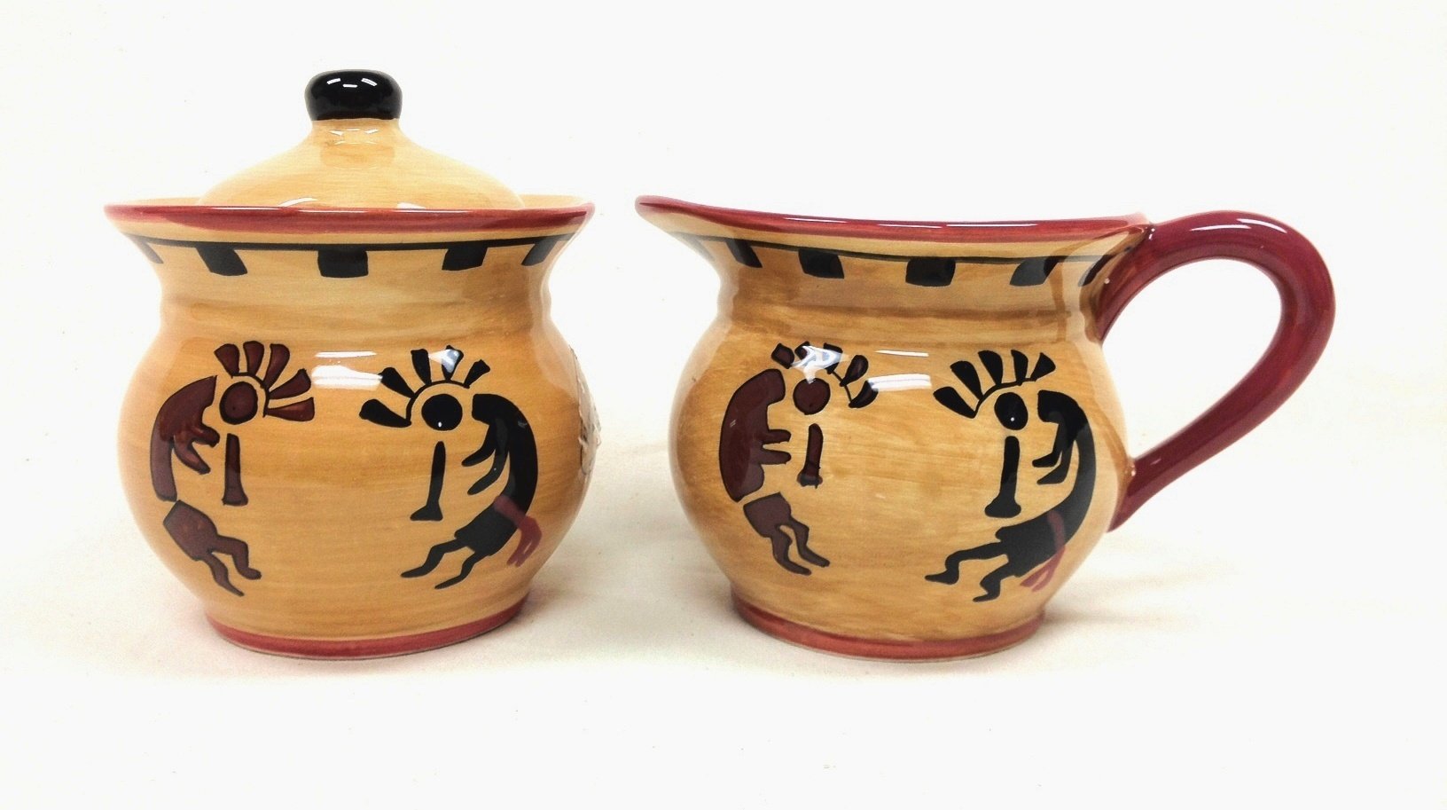 ACK Ceramic Cream and Sugar Set