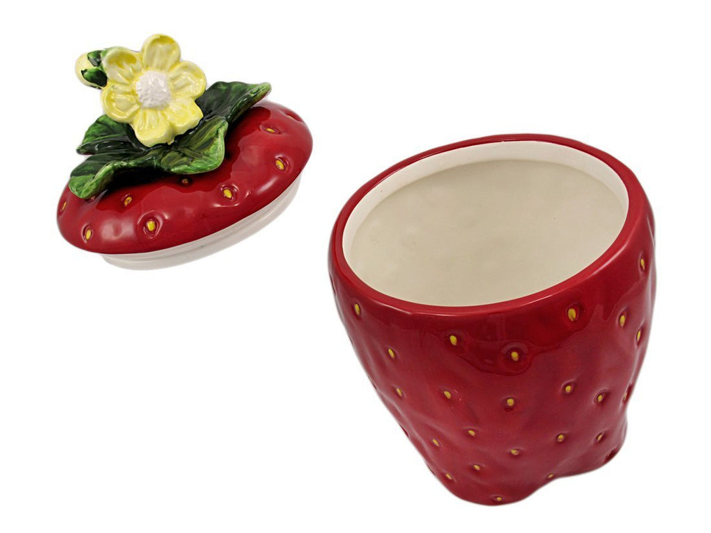 ACK Ceramic Cookie Jar with Lid, Food Storage Jar, Kitchen Décor, Snack Storage Container for Cookie, Candy