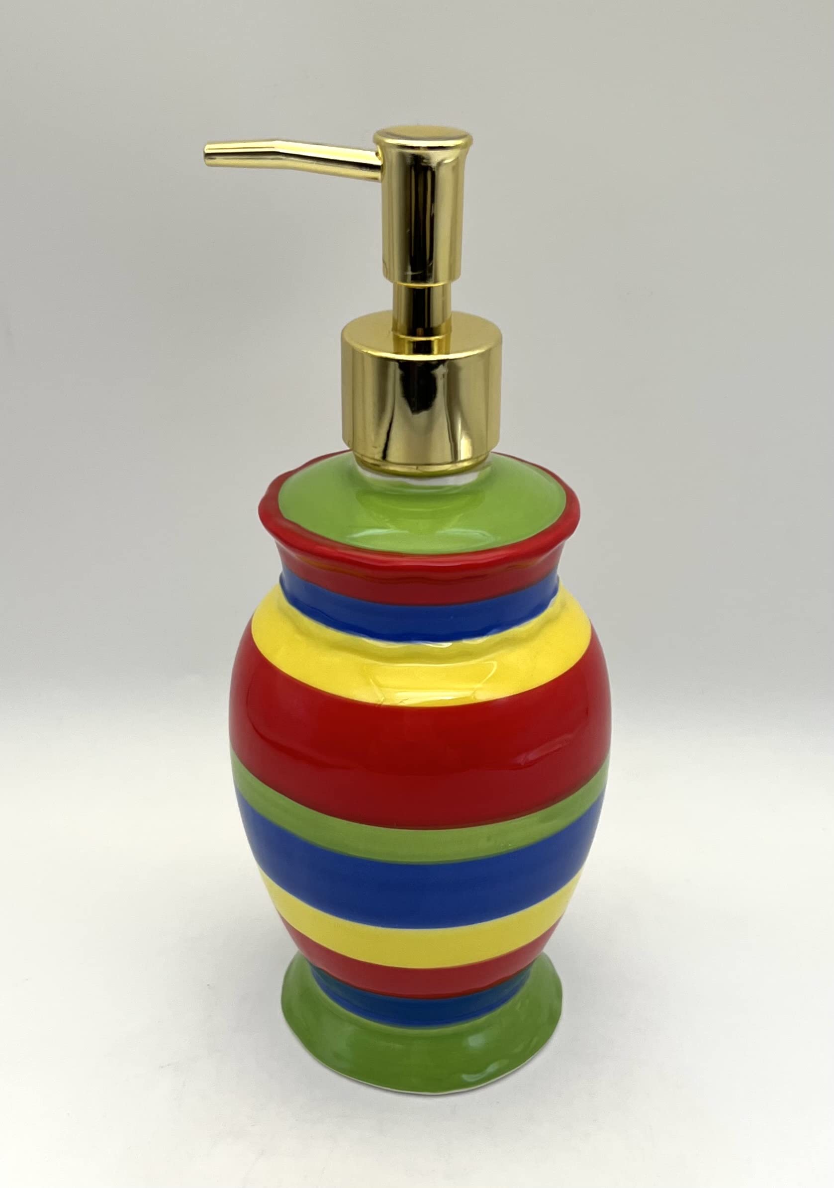 ACK Ceramic Soap Dispenser, Lotion Dispenser, Lotion Jar, Kitchen Décor, Bathroom Décor