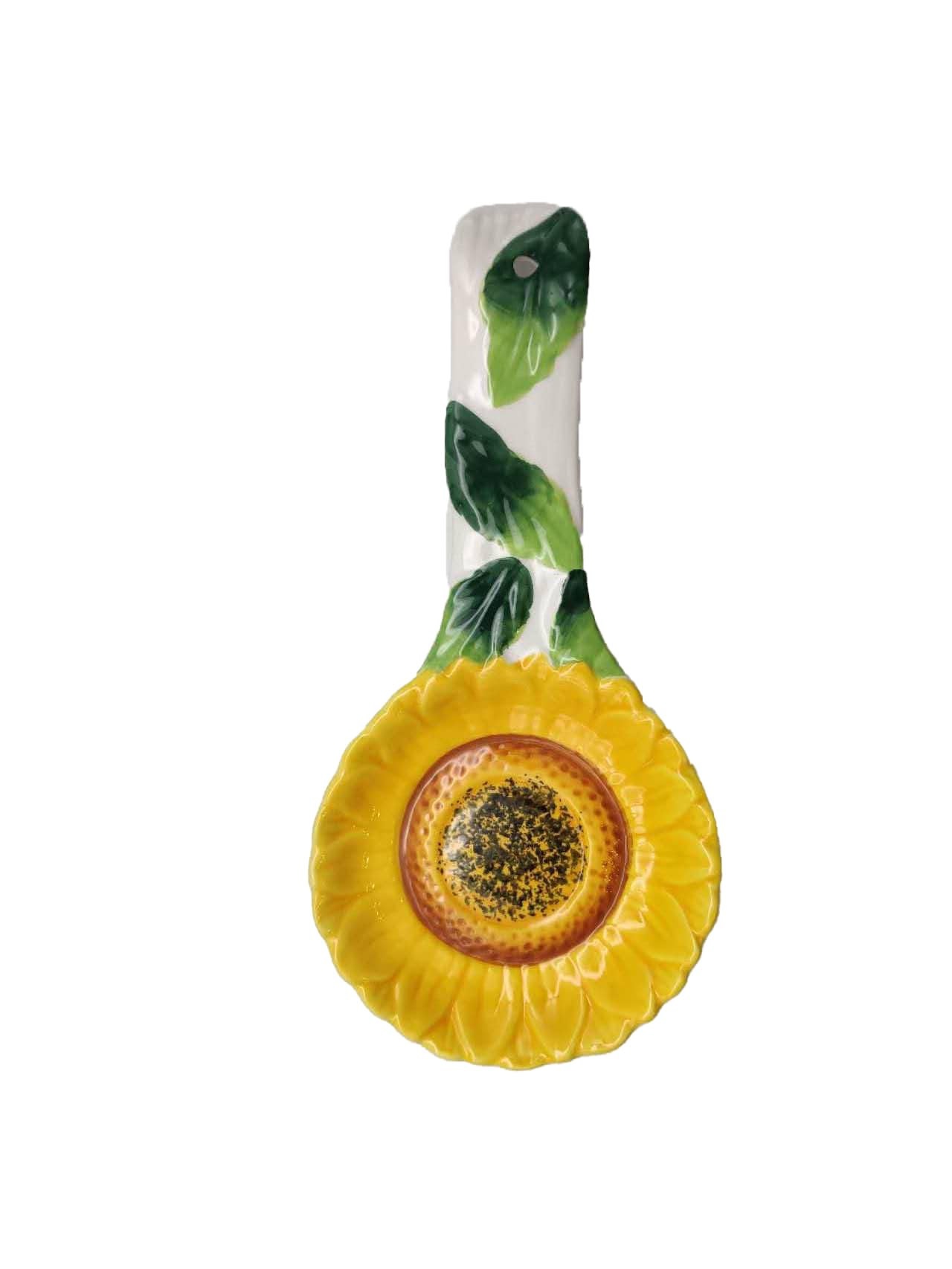 ACK Ceramic Spoon Rest, Cooking Spoon Holder for Kitchen Counter, Utensil Rest for Spoon, Ladle, Spatula, Kitchen Decor