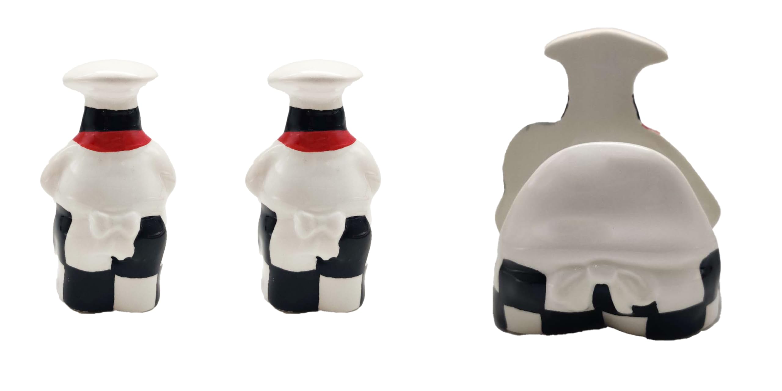 ACK Salt and Pepper Shaker, Kitchen Décor with Napkin holder