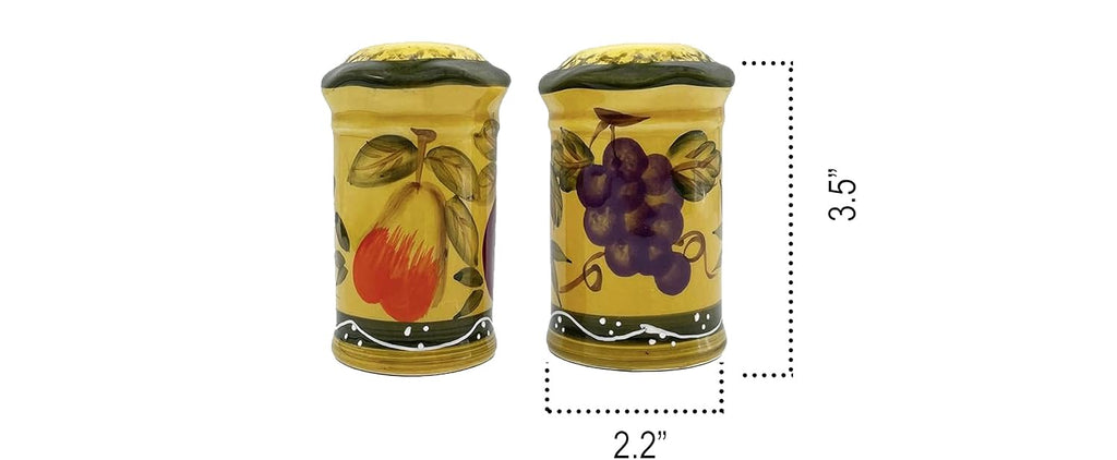 ACK Salt and Pepper Shaker, Kitchen Décor with Napkin holder