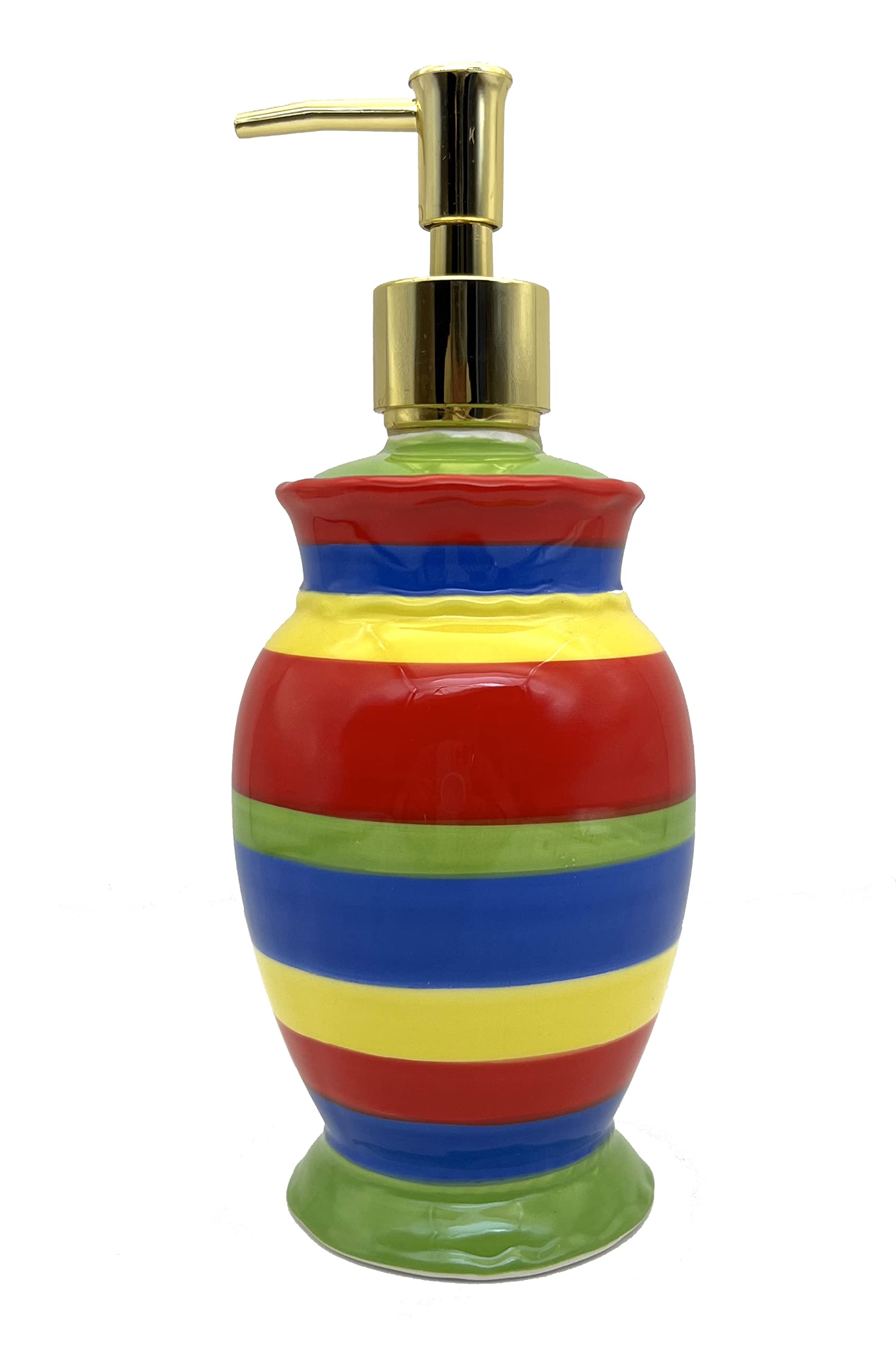 ACK Ceramic Soap Dispenser, Lotion Dispenser, Lotion Jar, Kitchen Décor, Bathroom Décor