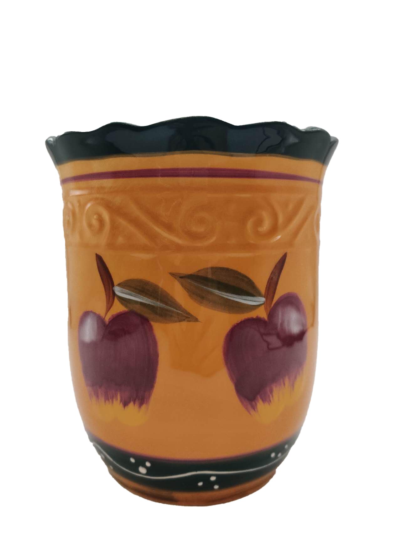 ACK 3D Sunflower Utensil Holder, Utensil Crock, Modern Kitchen Decor, Kitchen Storage