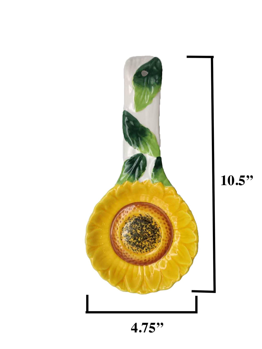 ACK Ceramic Spoon Rest, Cooking Spoon Holder for Kitchen Counter, Utensil Rest for Spoon, Ladle, Spatula, Kitchen Decor