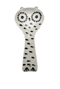 ACK Ceramic Spoon Rest, Cooking Spoon Holder for Kitchen Counter, Utensil Rest for Spoon, Ladle, Spatula, Kitchen Decor