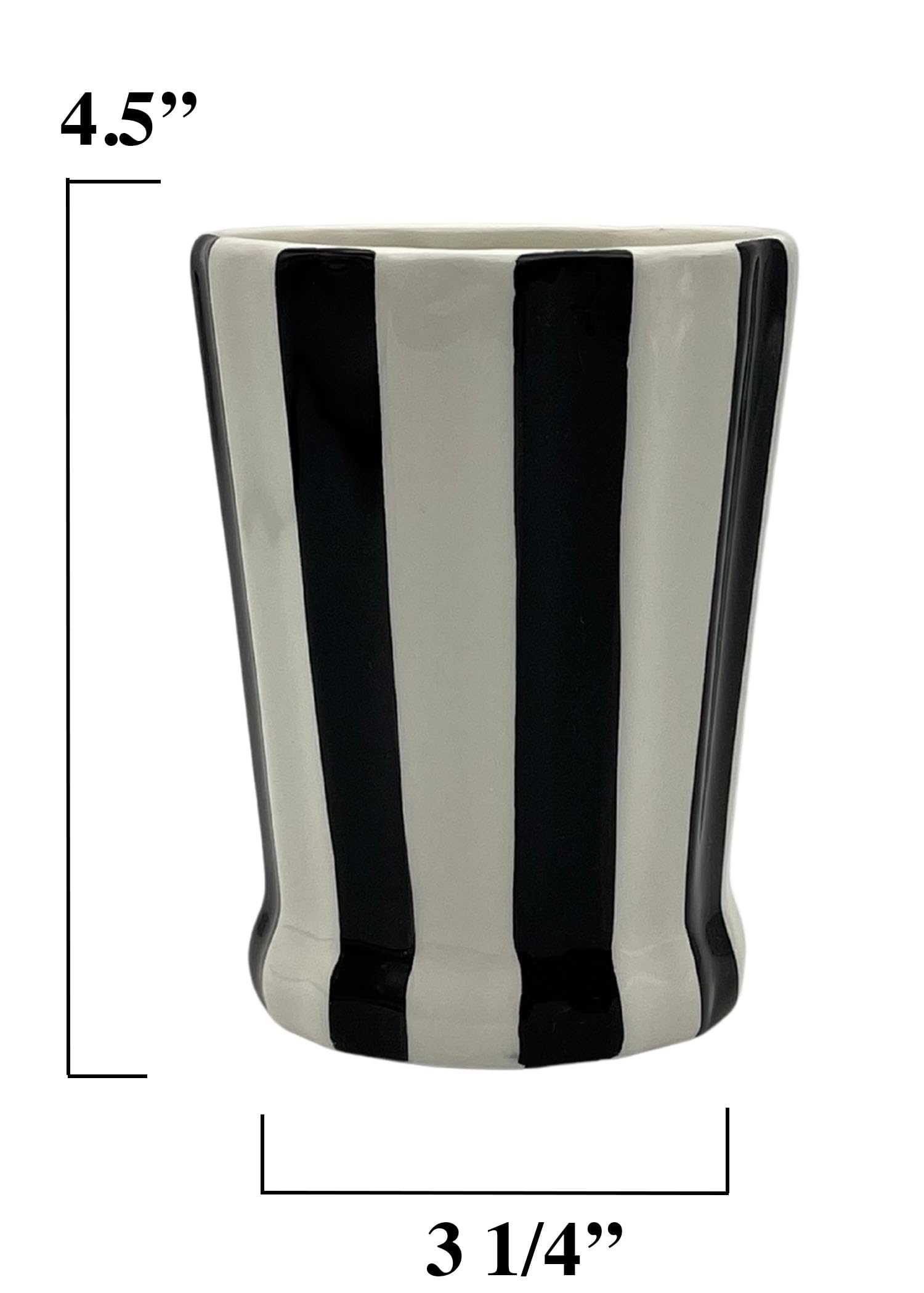 ACK Tuscany Embossed Hand Painted Ceramic, 4-Piece Bathroom Accessories, Soap Dispenser, Toothbrush Holder, Toothbrush Cup, Soap Dish