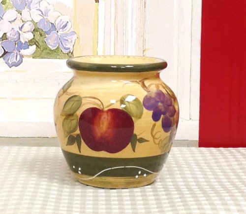 ACK Ceramic Hand Painted Tart Burner, Wax Melter, Wax Melt Warmer, Candle Wax Burner