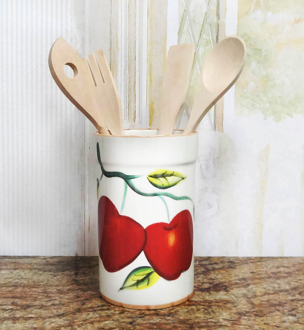 ACK 3D Sunflower Utensil Holder, Utensil Crock, Modern Kitchen Decor, Kitchen Storage