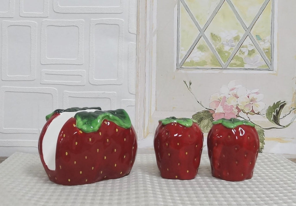 ACK Salt and Pepper Shaker, Kitchen Décor with Napkin holder