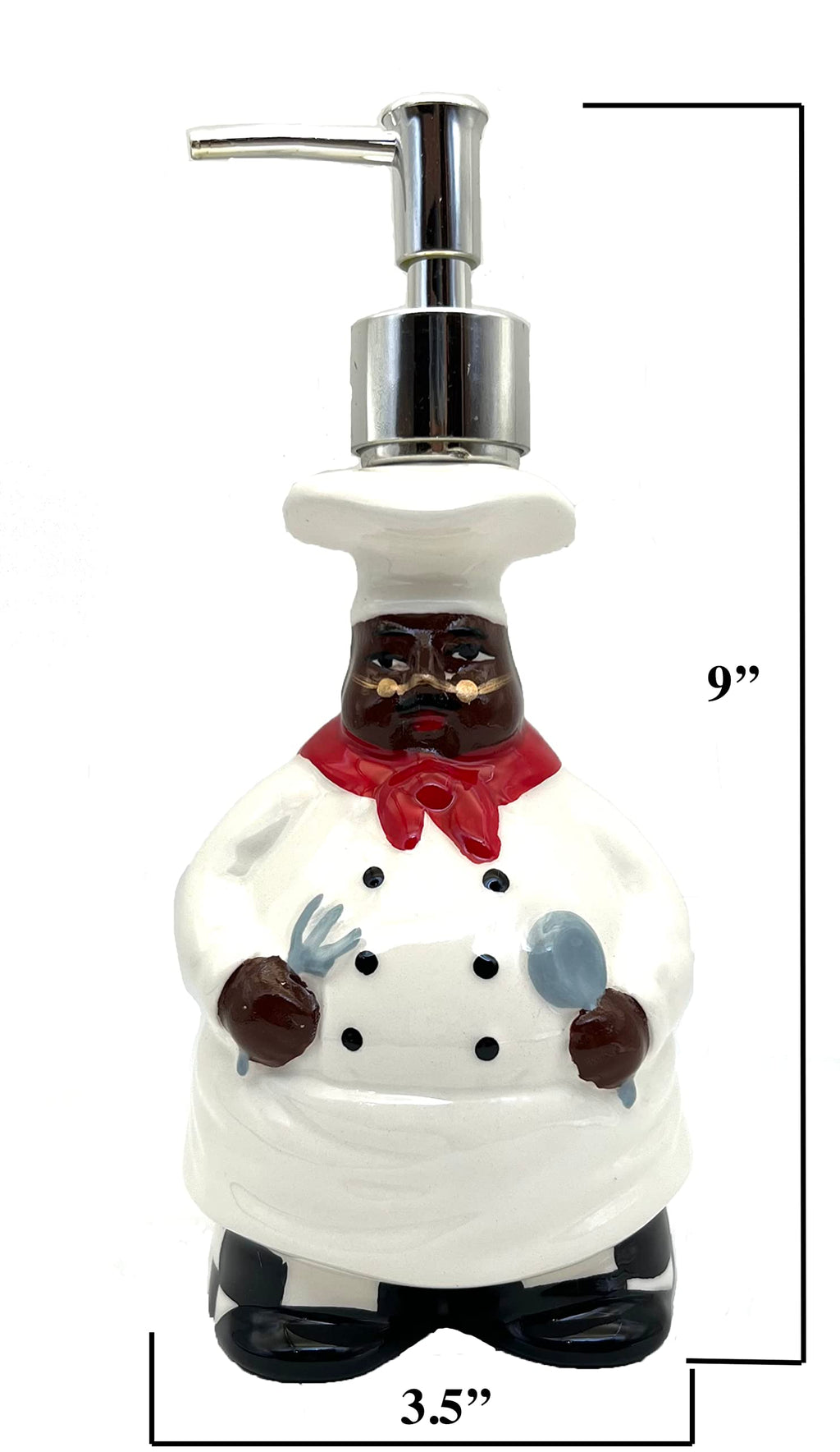 ACK Ceramic Soap Dispenser, Lotion Dispenser, Lotion Jar, Kitchen Décor, Bathroom Décor