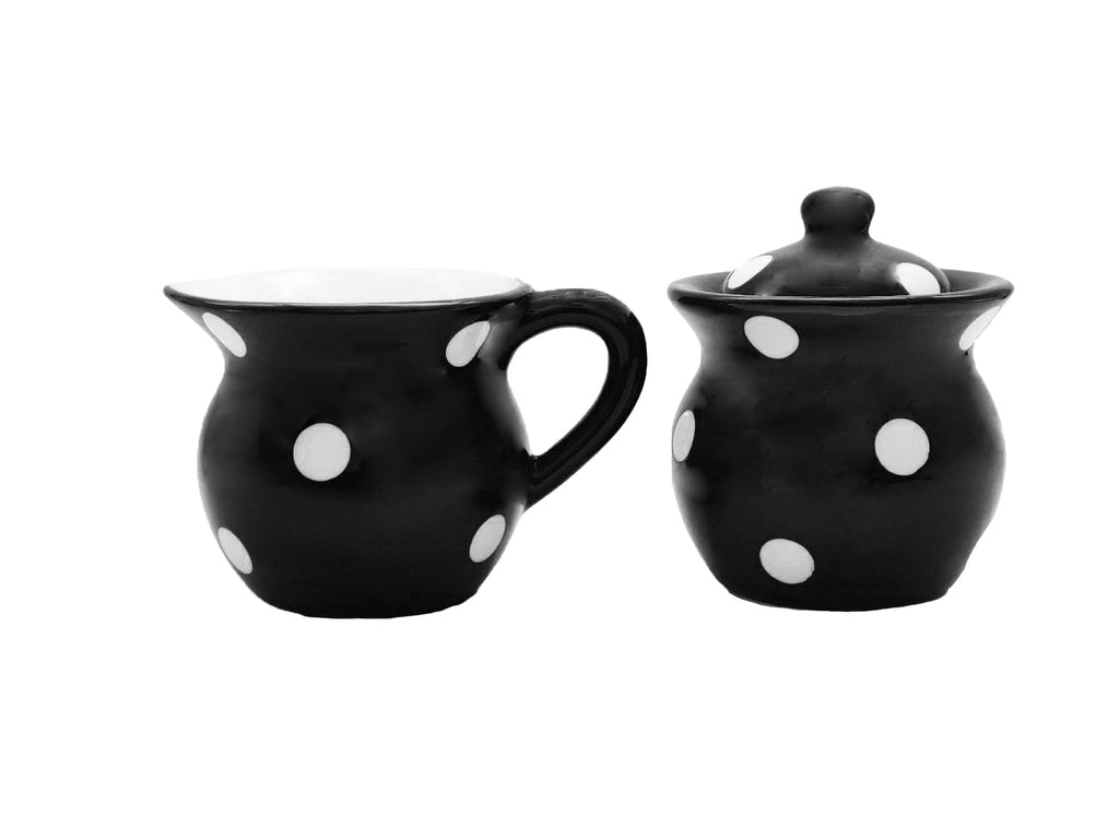 ACK Ceramic Cream and Sugar Set