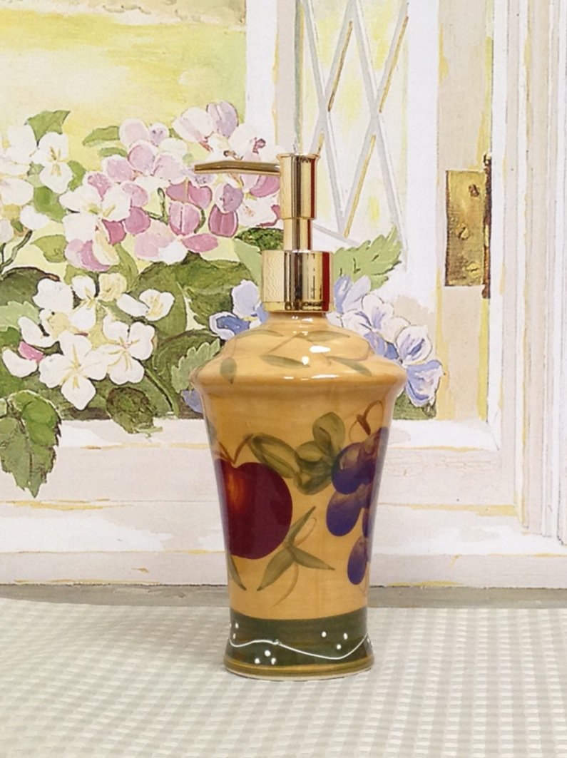 ACK Ceramic Soap Dispenser, Lotion Dispenser, Lotion Jar, Kitchen Décor, Bathroom Décor