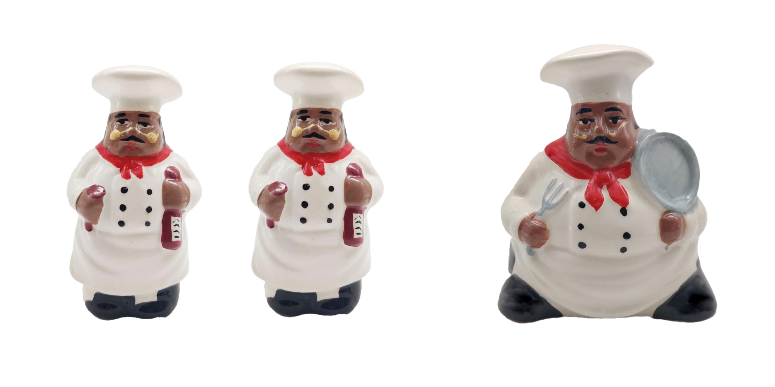 ACK Salt and Pepper Shaker, Kitchen Décor with Napkin holder