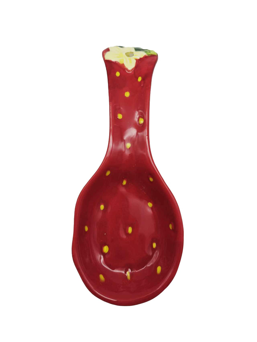 ACK Ceramic Spoon Rest, Cooking Spoon Holder for Kitchen Counter, Utensil Rest for Spoon, Ladle, Spatula, Kitchen Decor