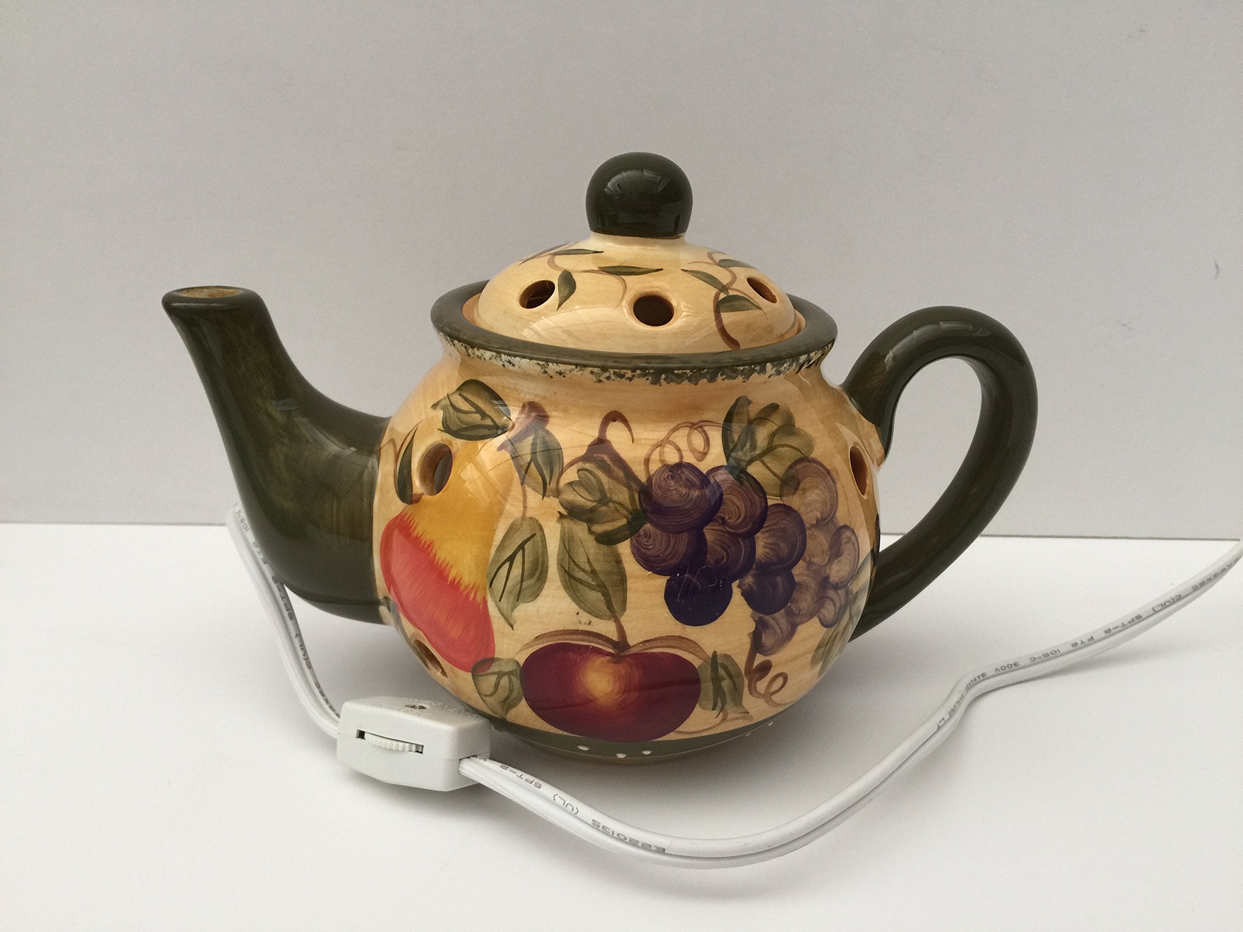 ACK Tuscany Fruit Collection, Electric Tart Burner 8 1/2" H, 88464