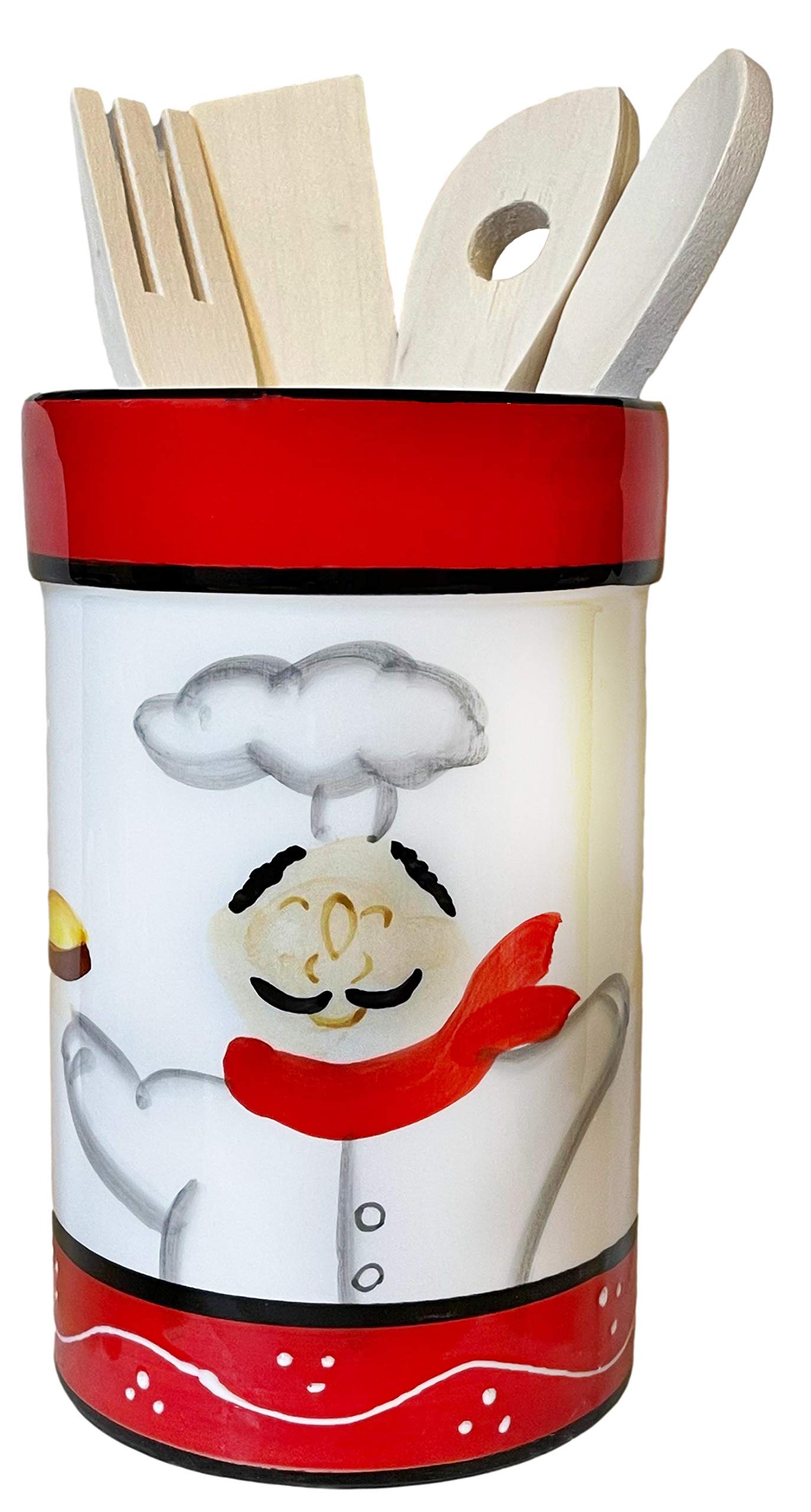 ACK 3D Sunflower Utensil Holder, Utensil Crock, Modern Kitchen Decor, Kitchen Storage