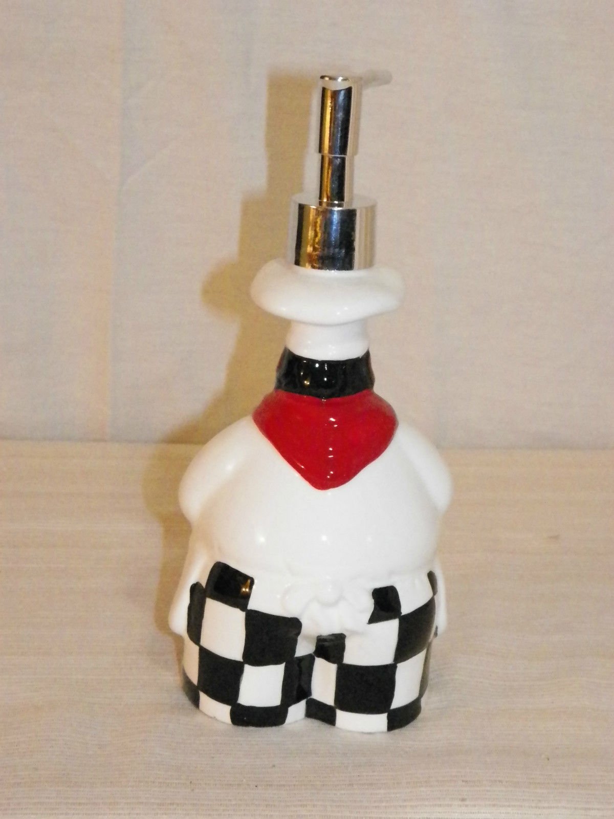 Happy Chef Collection by ACK (SOAP DISPENSER & SPONGE HOLDER SET)