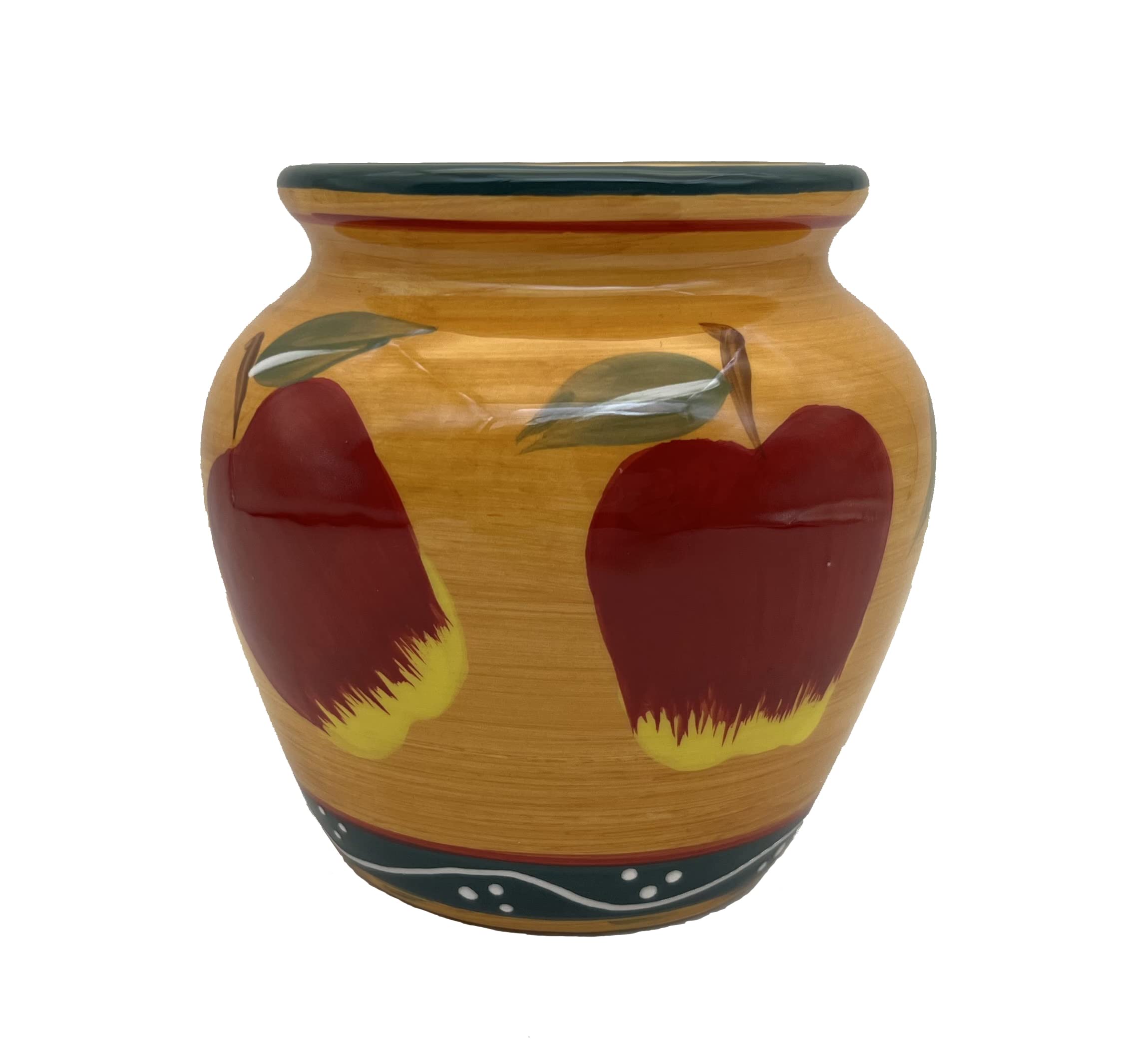 ACK Ceramic Hand Painted Tart Burner, Wax Melter, Wax Melt Warmer, Candle Wax Burner