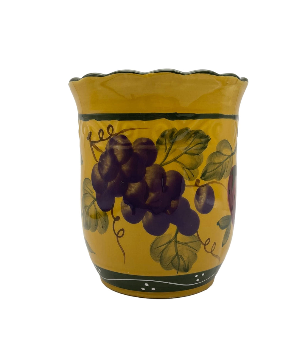 ACK 3D Sunflower Utensil Holder, Utensil Crock, Modern Kitchen Decor, Kitchen Storage