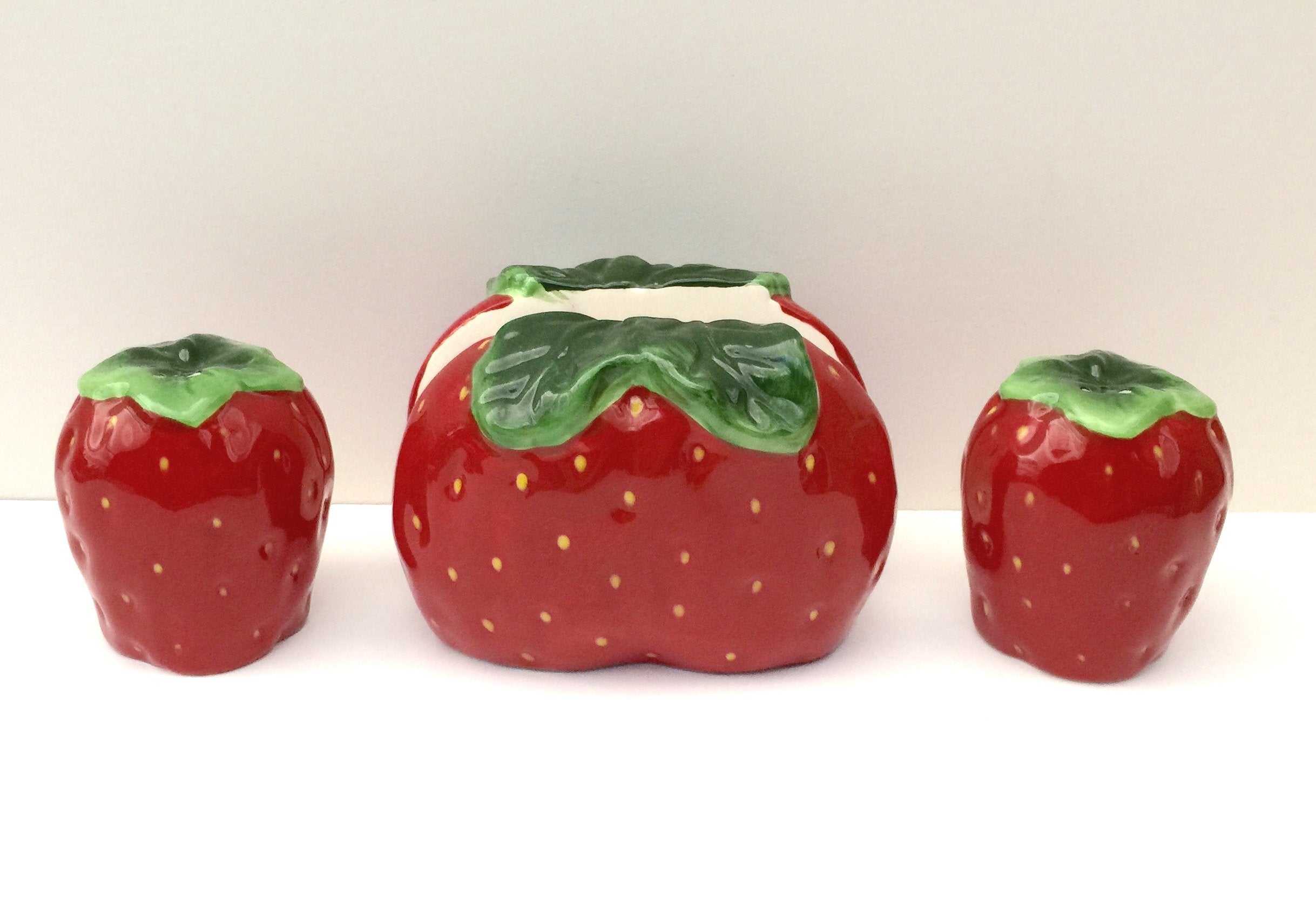 ACK Salt and Pepper Shaker, Kitchen Décor with Napkin holder