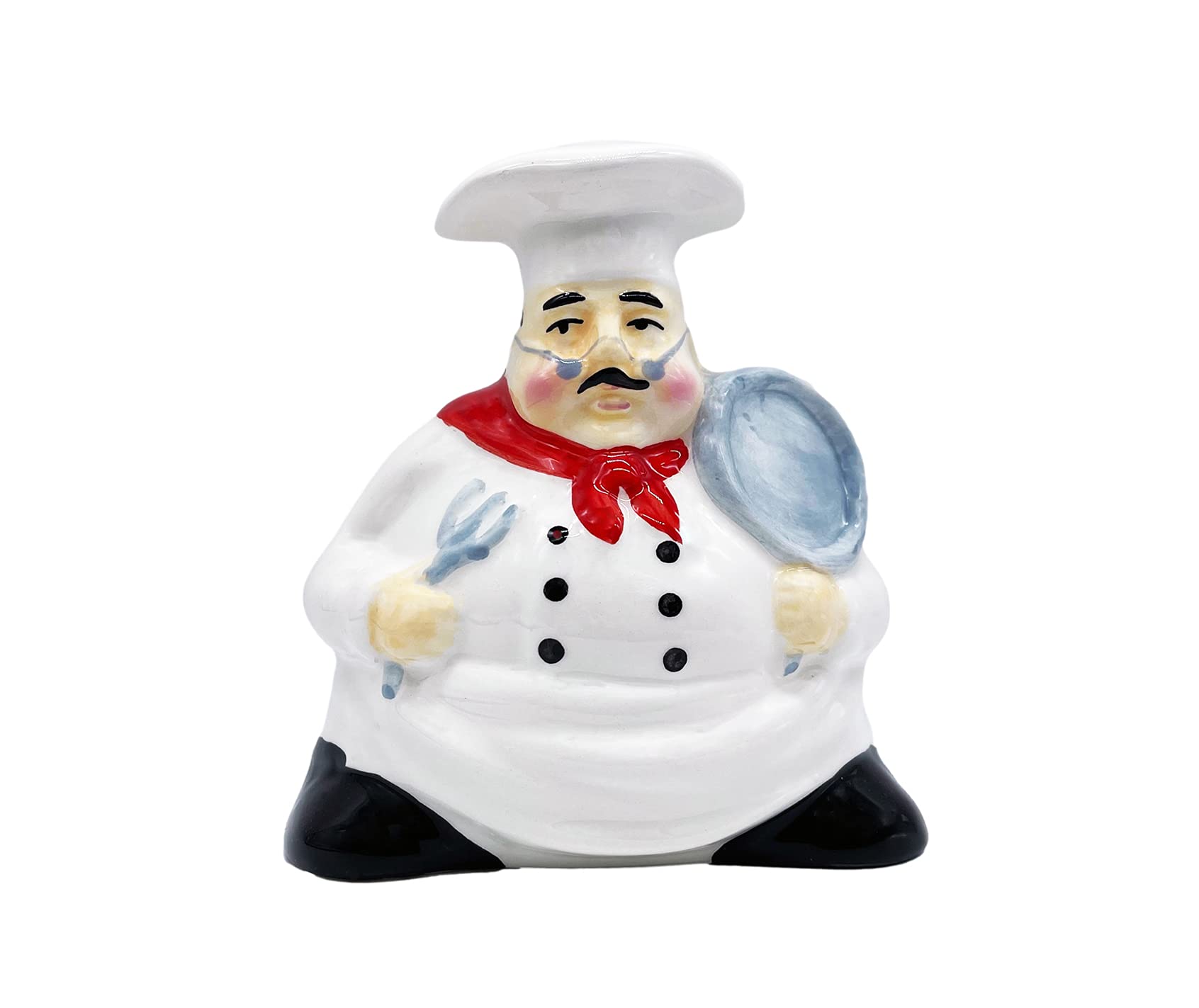 ACK Ceramic Hand Painted Napkin Holder for Kitchen, Resturant, Kitchen Décor