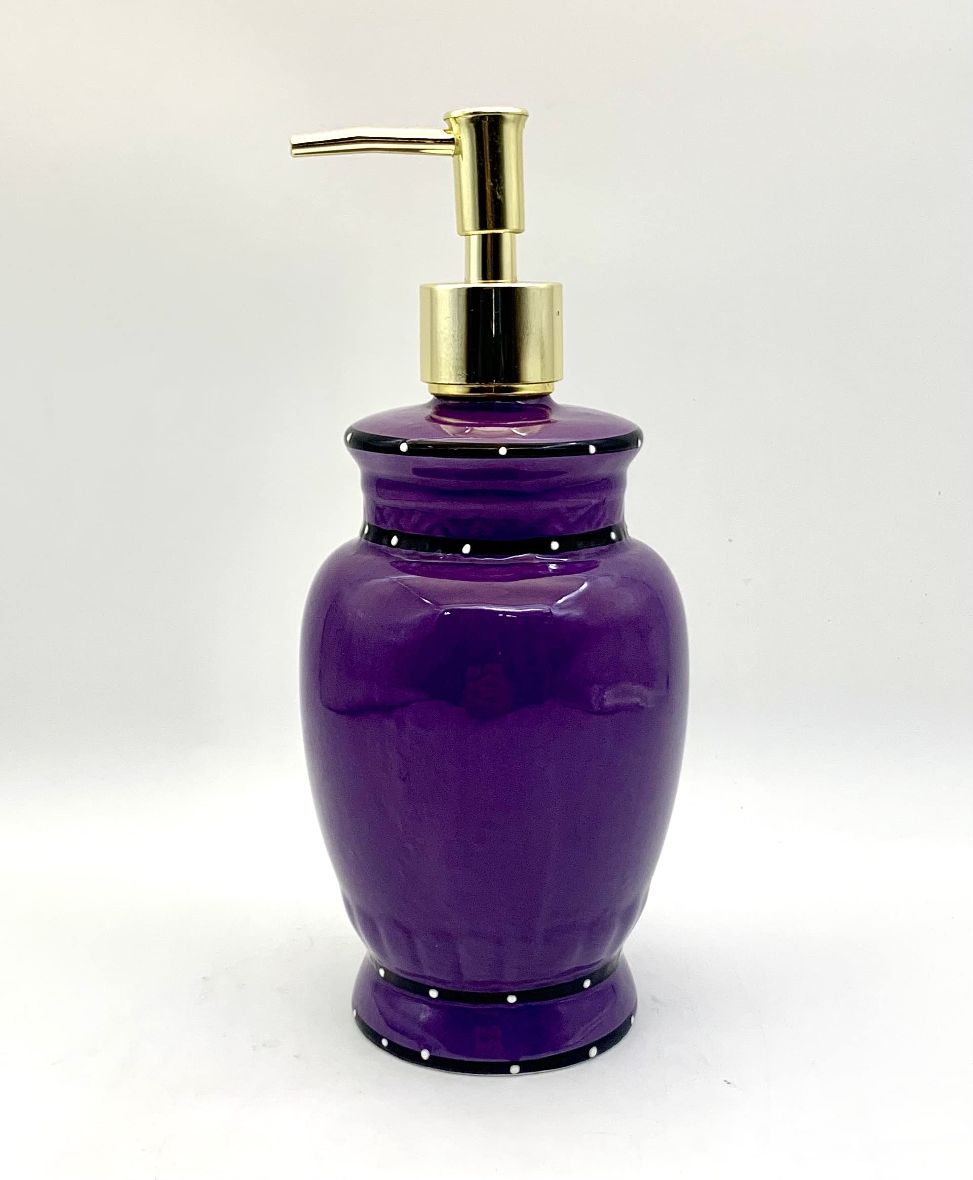 ACK Ceramic Soap Dispenser, Lotion Dispenser, Lotion Jar, Kitchen Décor, Bathroom Décor